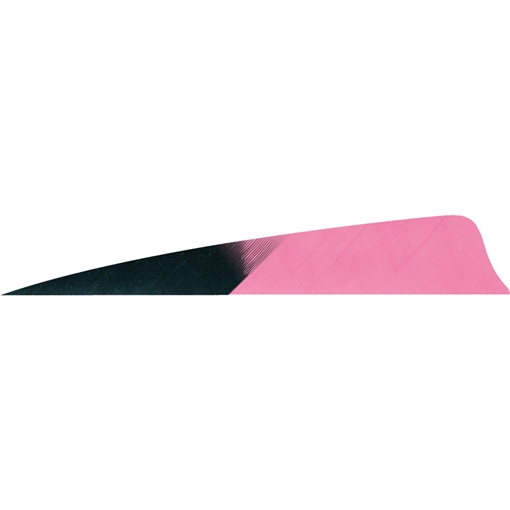 Gateway Gateway Shield Cut Feathers Kuro Pink 4 in. LW 50 pk. 400LSKFP-50