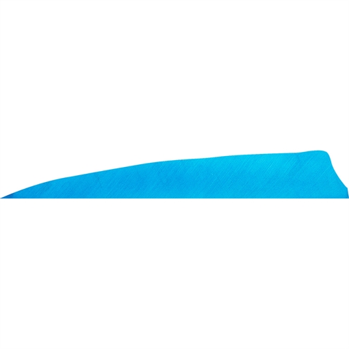 Gateway Gateway Shield Cut Feathers Sky Blue 4 in. LW 50 pk. 400LSSBL-50