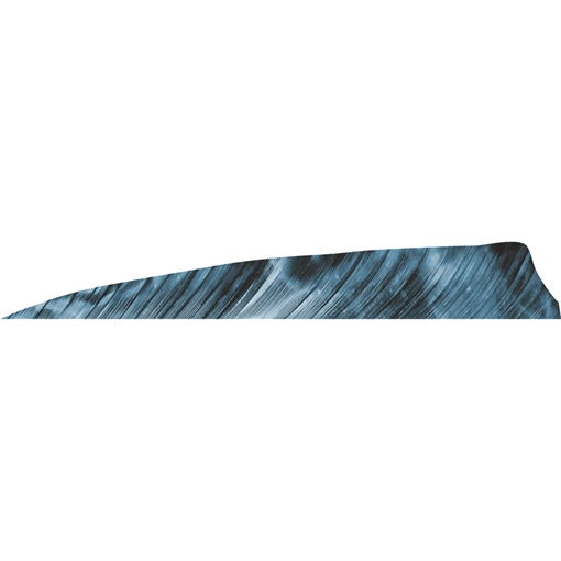 Gateway Gateway Shield Cut Feathers Tre Blue 4 in. LW 50 pk. 400LSTBL-50