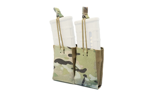 GBRS Group Double Rifle, Magazine Pouch, MultiCam, Fits (2) Rifle Magazines GEAR-DRMP-5.56-BR-MC