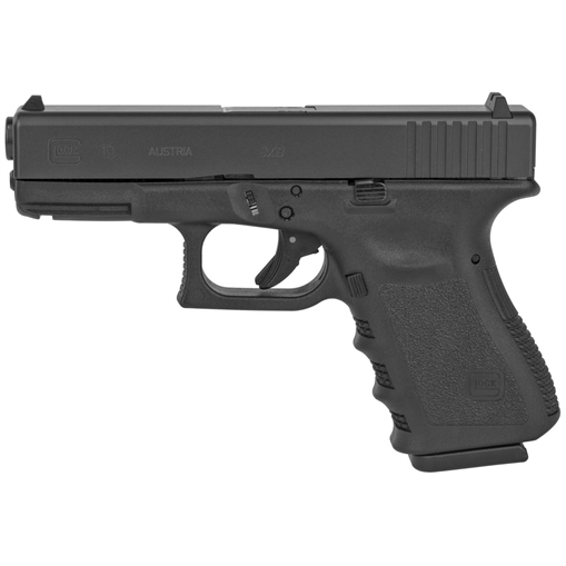 GLOCK 19 G19 HGA 9MM 4.0 IN BBL FS 5LB 2 15RD MAGS GOLD PLATED REGAL GLOGUI1950203GPREG