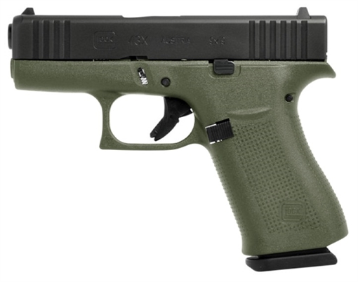 GLOCK 43X G43X BFG HGA 9MM 3.6 IN BBL FS 5LB BLACK 2 10RD MAGS BFG FRAME 764503061752