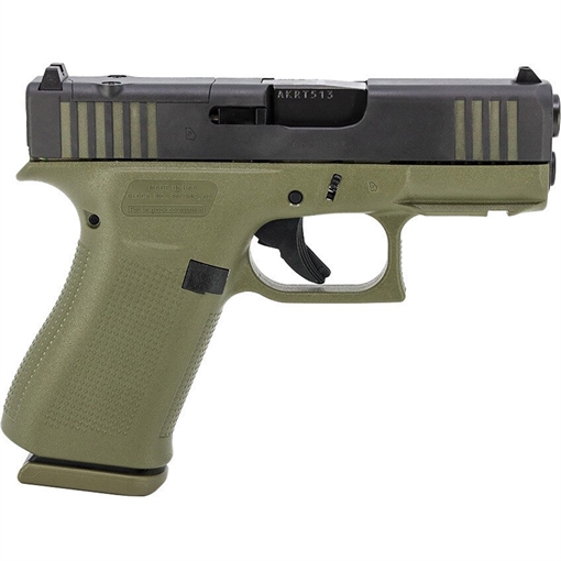 Glock Glock 43X Pistol 9mm 3.41 in. OD Green 10 rd. GC43XODGRN-UX4350201
