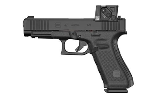 GLOCK 47 MOS8 9MM GEN5 FS 17RD AIMPOINT COA RED DOT BLACK PA475SB03MOS8A3