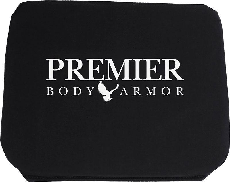Premier Body Armor Level IIIA Backpack Insert for Vertx Tourist Sling BPP-9049, 11.75" x 9", 1.49 lbs