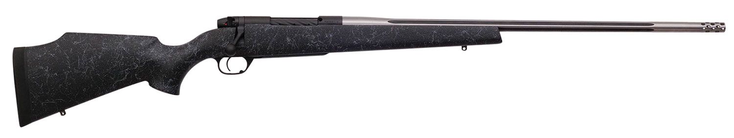 Weatherby Mark V Accumark Rifle MAM01N653WR8B, 6.5-300 Weatherby Mag, 26", Black Stock, Graphite Finish, 3 Rds