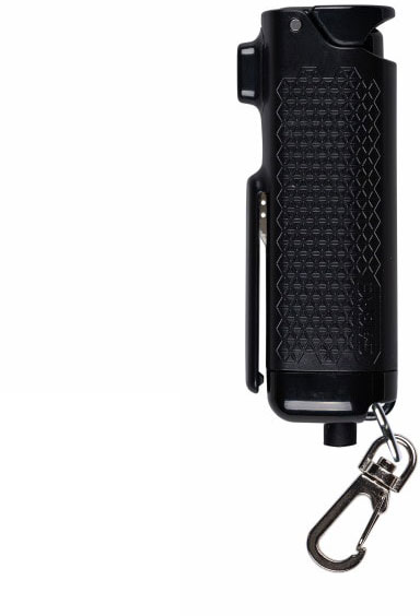 Sabre Safe Escape 3-In-1 Tool Pepper Gel w/Keychain, Black (SE-BK-01)