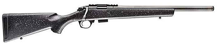 Bergara BMR Bolt Action Rifle BMR002, 22 LR, 18", Gray Speck Black Stock, Black Finish, 5 Rds