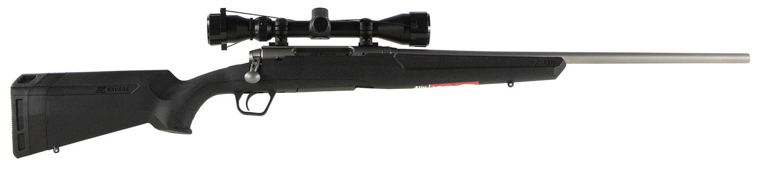 Savage Arms Axis XP Bolt Action Rifle 57284, 270 Win, 22", Fixed Stock, Matte Stainless Finish, 4 Rds