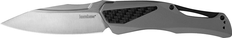 Kershaw Collateral Folding Knife, D2 High-Carbon Steel, Spear Point Blade, Plain Edge (5500)