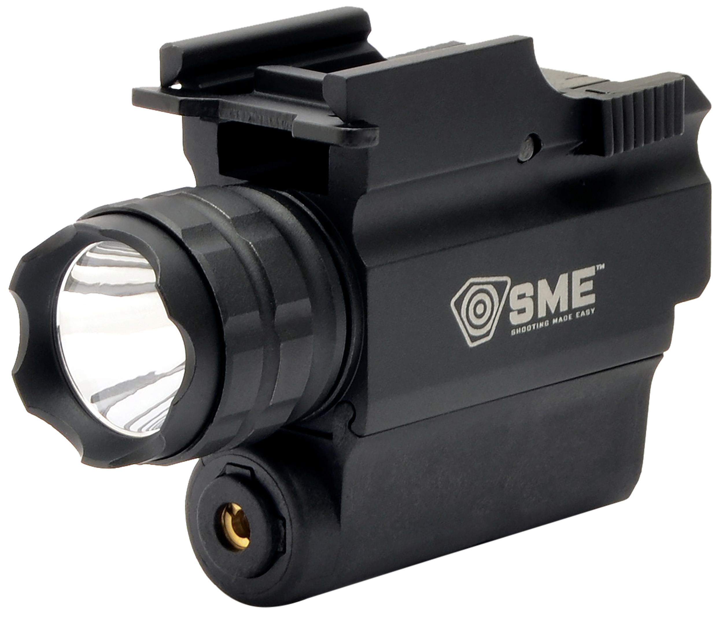 SME SMEWLLP Compact Tactical Handgun LED Light/Laser Combo 250 Lumens Black