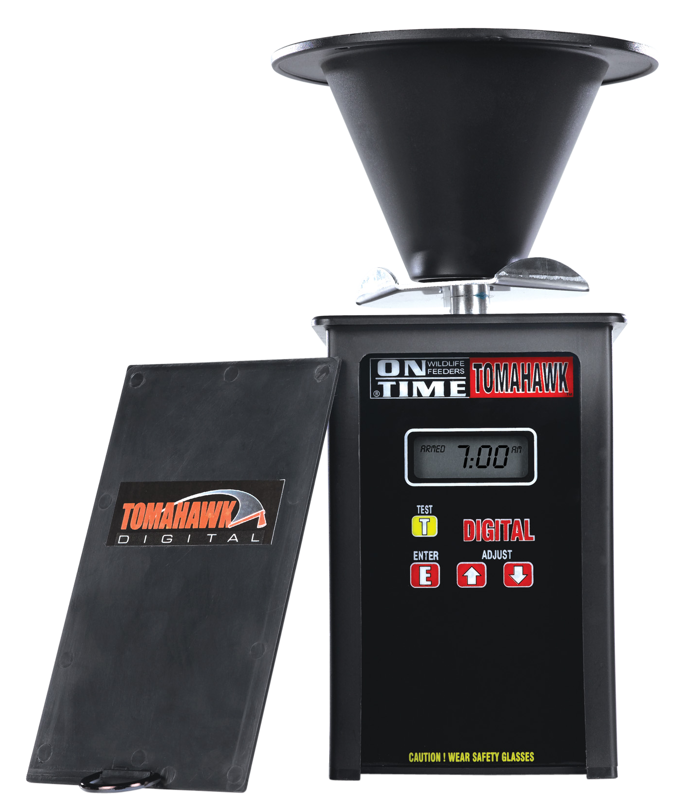 On Time 49000 Tomahawk VL Feeder Timer 4 Programs 1-20 Sec Digital Black