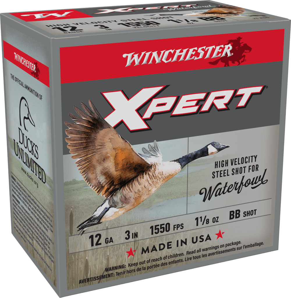 Winchester Ammo Super X Xpert High Velocity 12 Gauge 3" 1-1/8 oz BB Shot 25 Rd - Box or Case