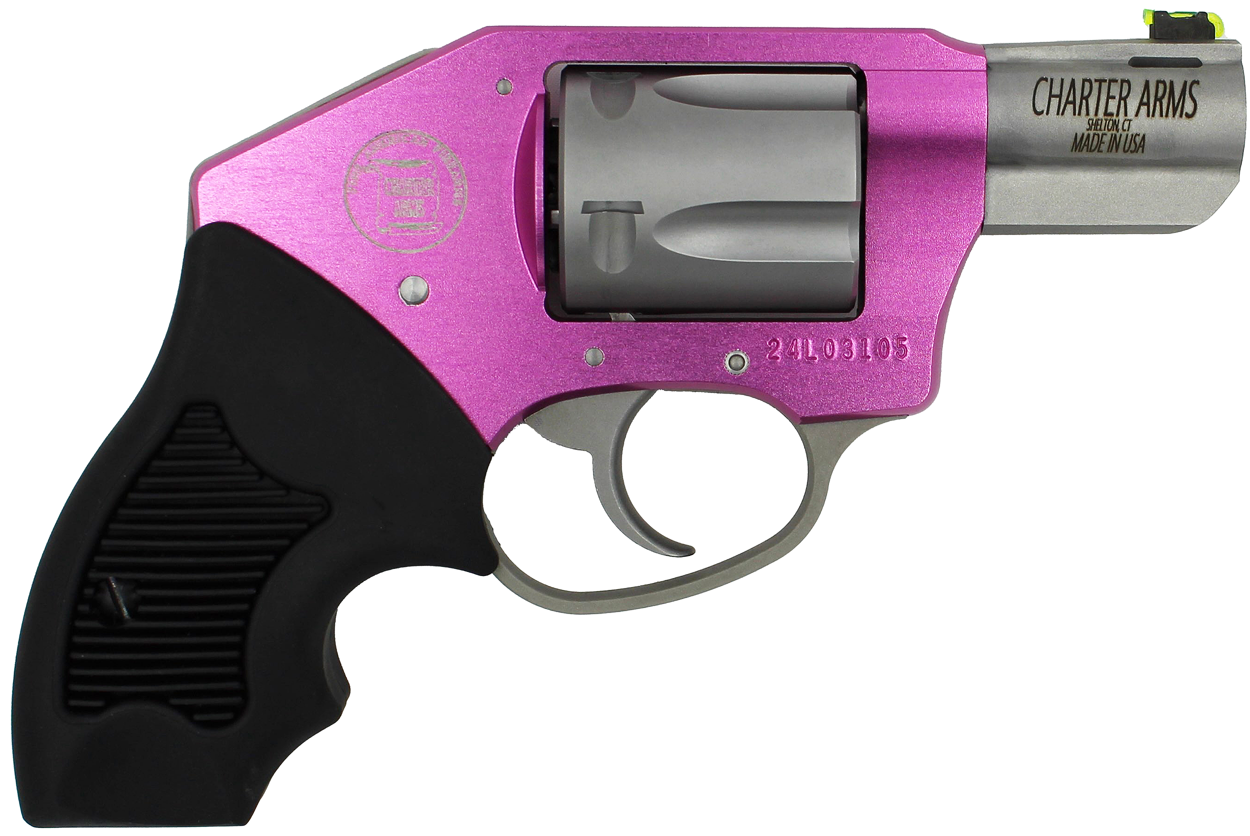 Charter Arms Undercover Lite Pink Lady 38 Special 2" 5-Shot DAO Revolver