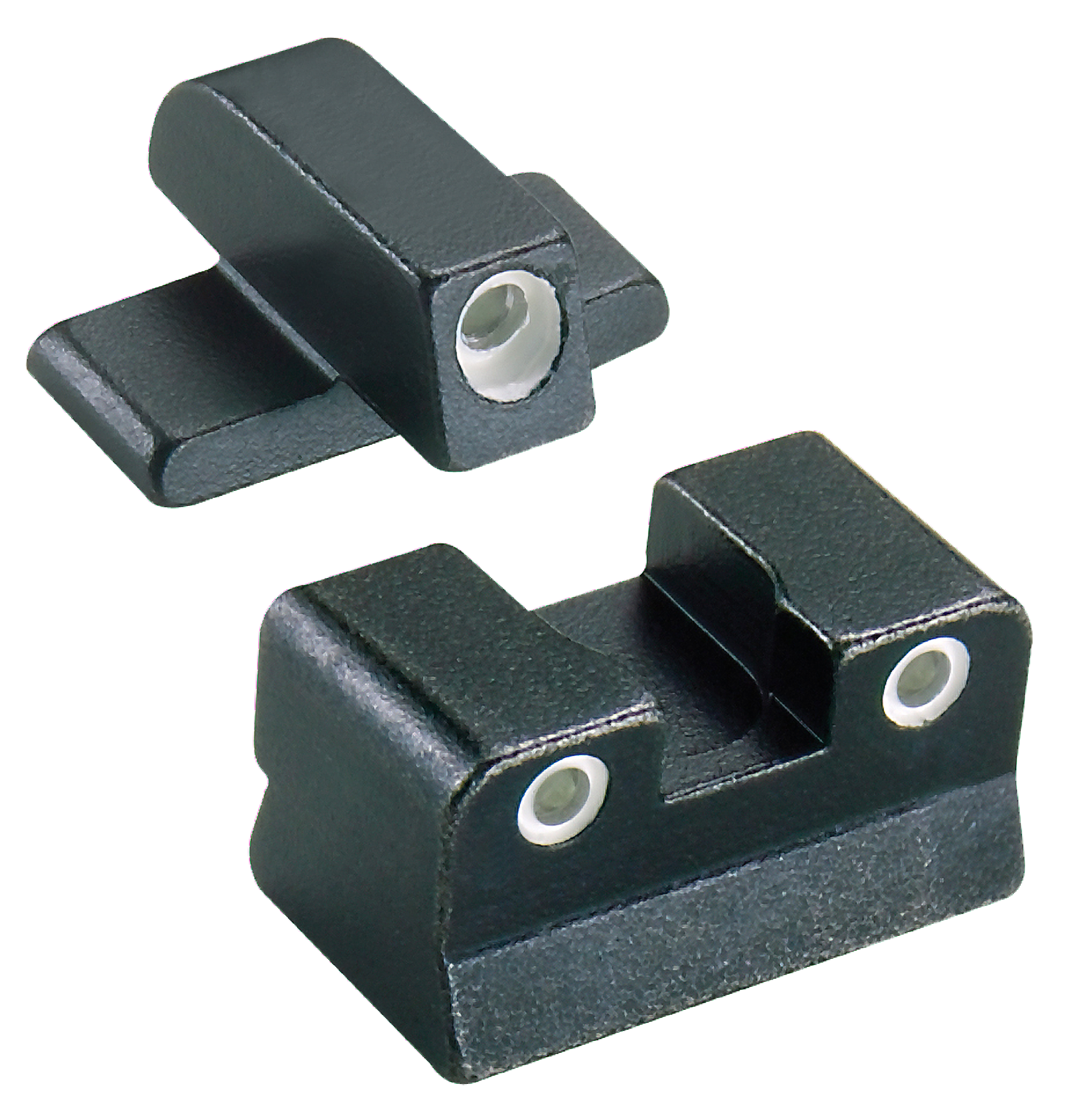 Trijicon 600049 Bright & Tough Night Sights 3-Dot Green Tritium White Outline - Beretta 92A1/96A1