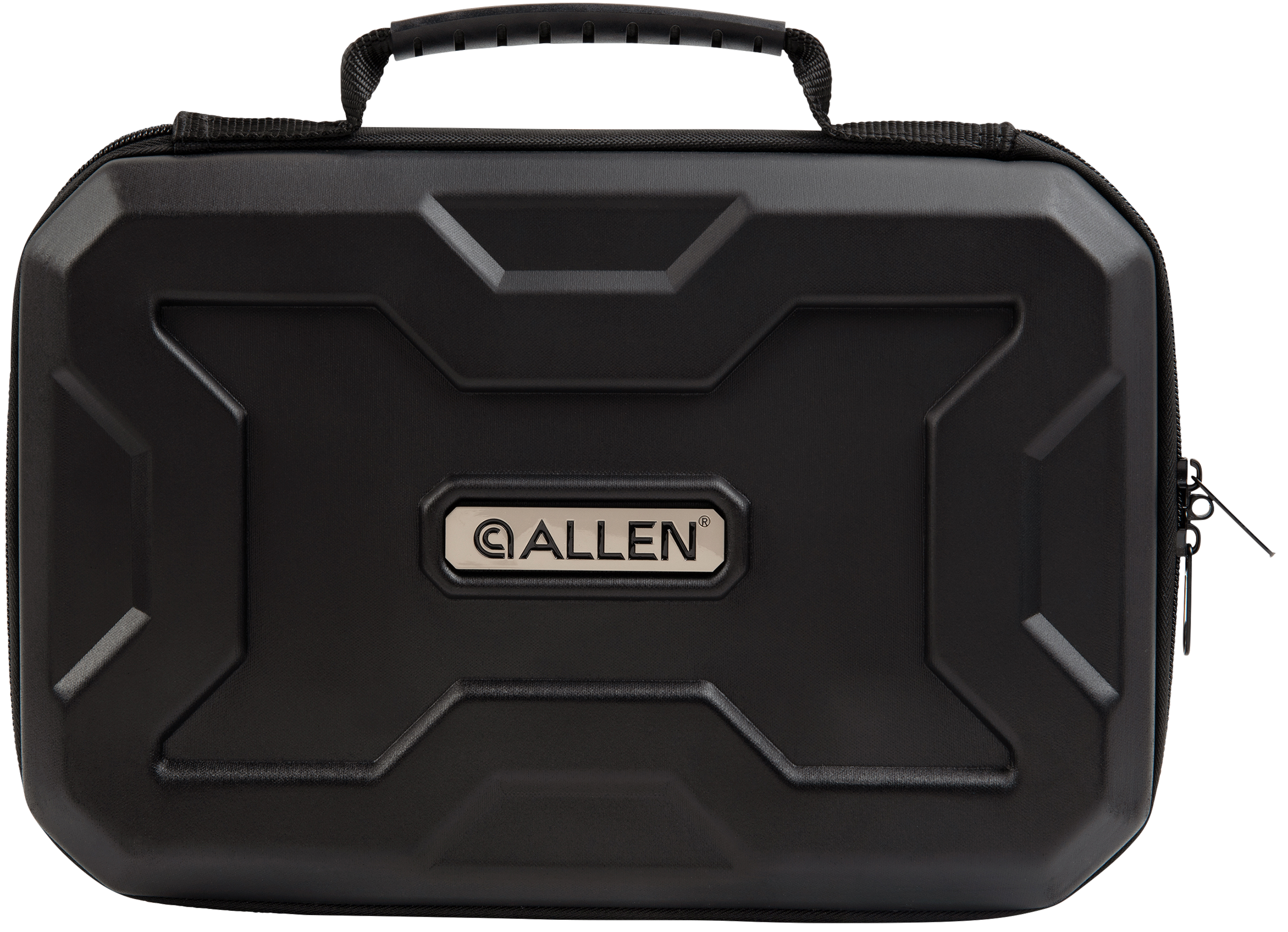 Allen 8212 EXO Handgun Case 12" Black Polymer Lockable
