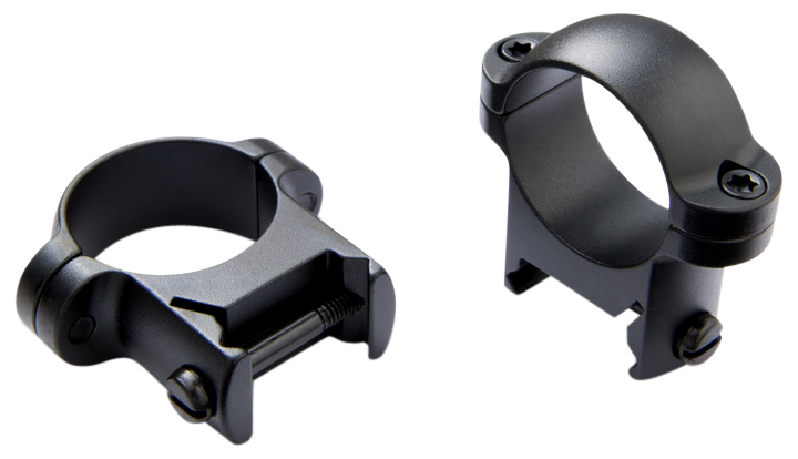 Burris Zee Rings 30mm Medium Matte Black Steel 2-Pc Weaver
