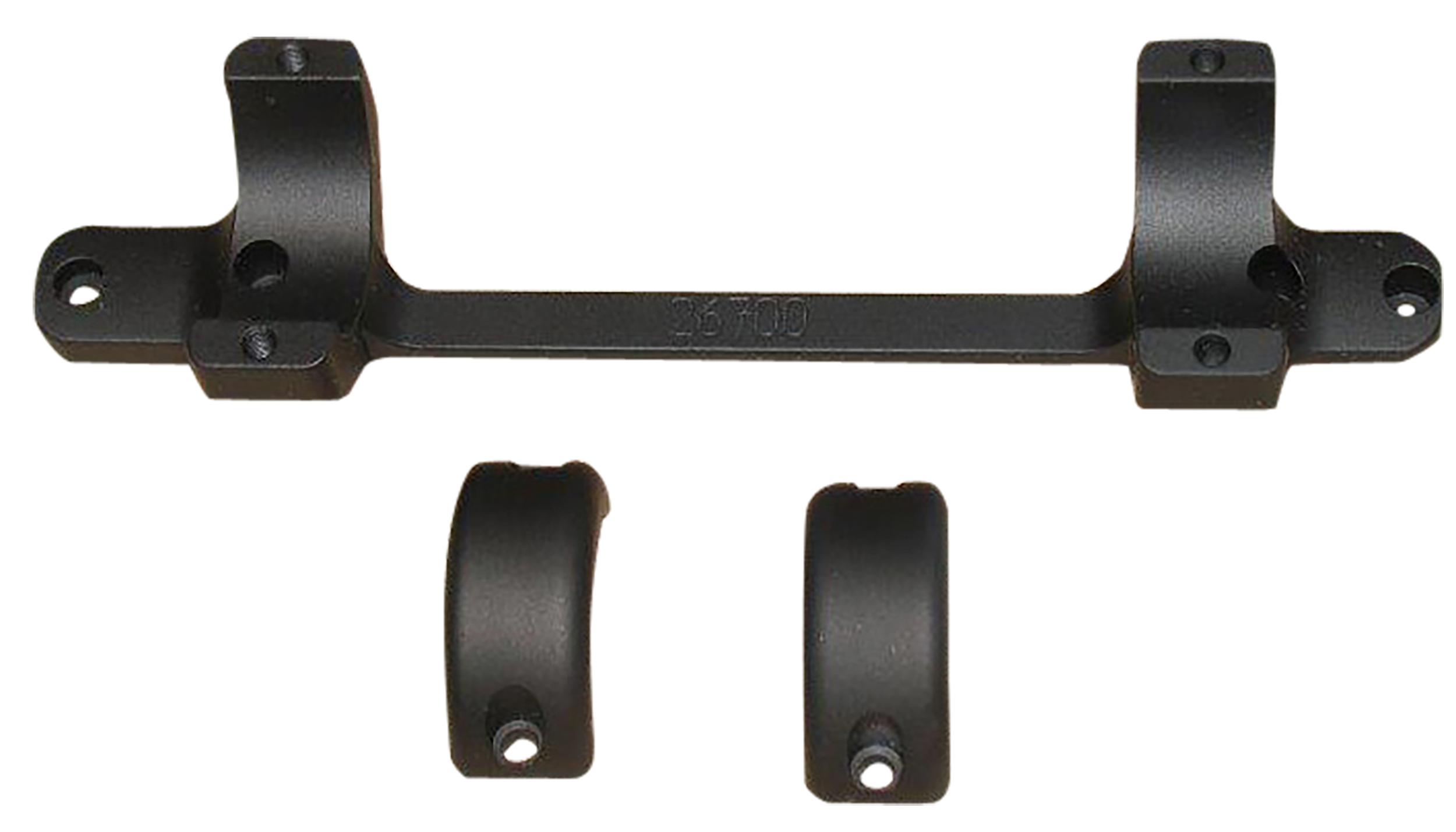 DNZ Game Reaper Remington 700 Long Action 30mm Low 1-Piece Matte Black Scope Mount & Ring Combo