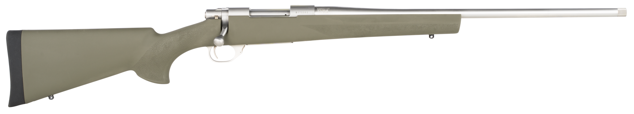 Howa M1500 Hogue 308 Win 22" 5+1 Bolt Action Rifle - Stainless Threaded Barrel - OD Green Stock
