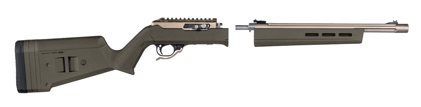 Magpul Industries Hunter X-22 Takedown OD Green Synthetic Stock w/Adjustable Comb for Ruger 10/22 Takedown