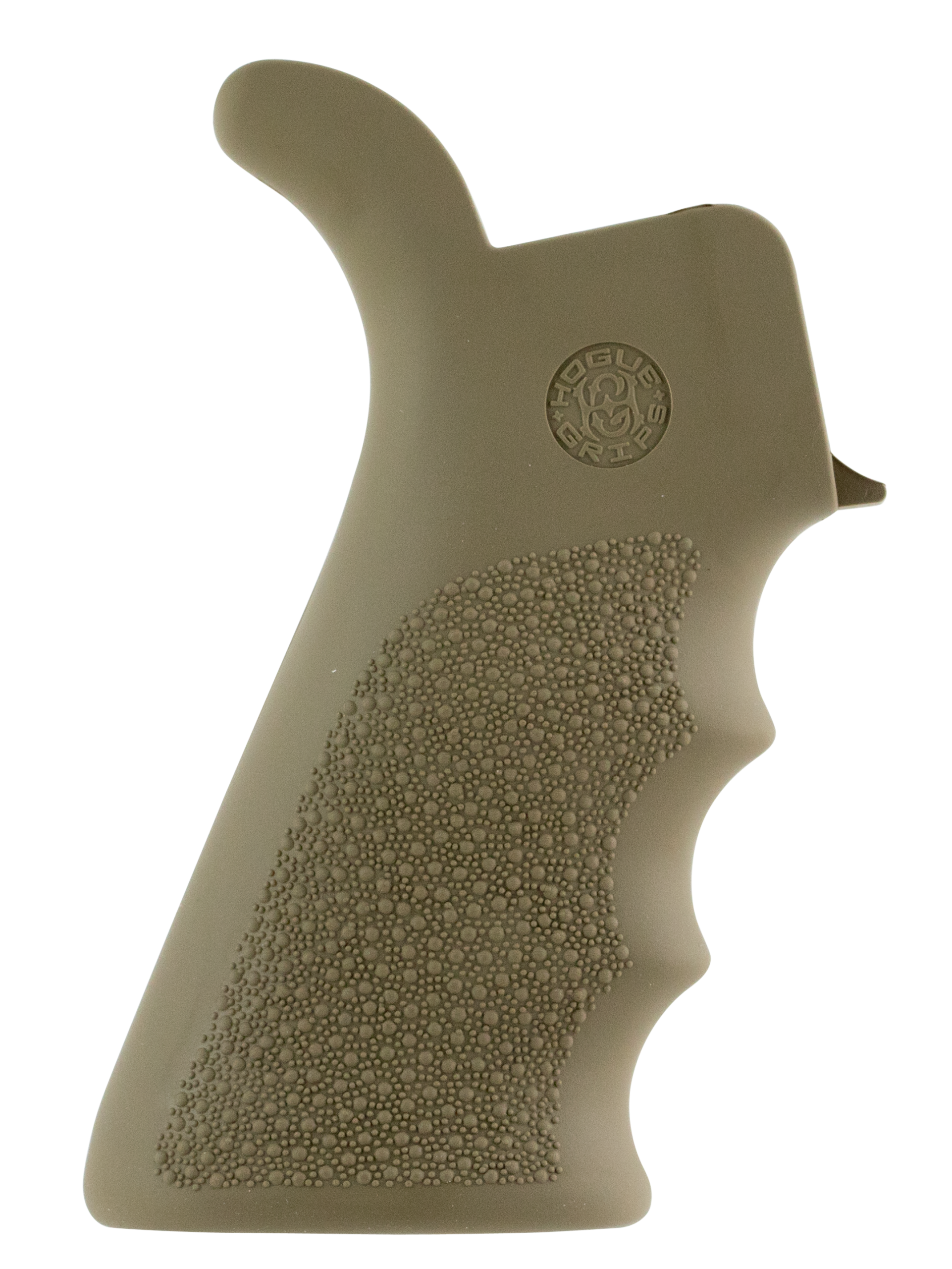 Hogue 15023 OverMolded Beavertail AR-15/M16 Desert Tan Rubber Pistol Grip