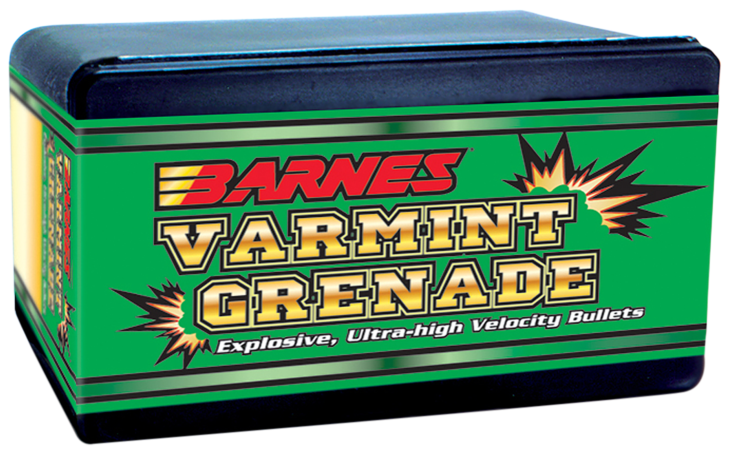 Barnes Bullets Varmint Grenade Ultra High Velocity 223 Rem 50 gr Flat Base Hollow Point 100/Box