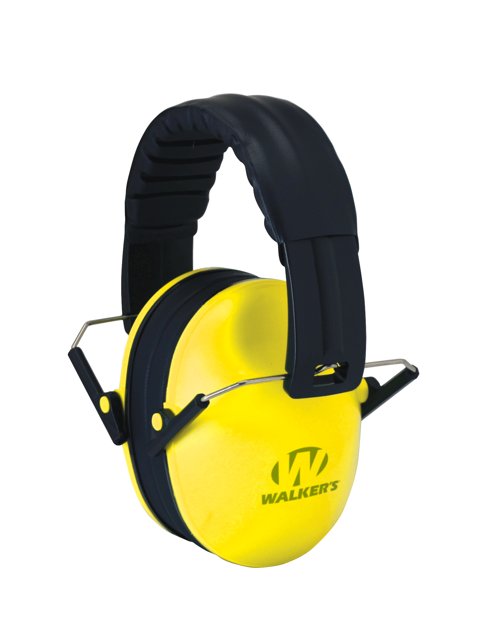 Walkers Game Ear Baby & Kids Folding Muff 23 dB Over the Head Yellow/Black Polymer