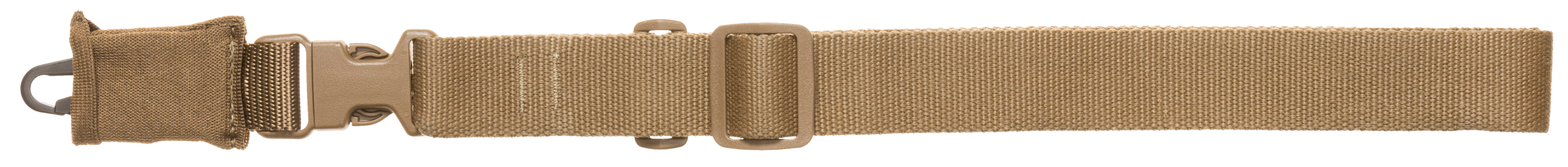 Tacshield CQB Single-Point Sling Coyote Tan 1.5" Webbing - HK Hook
