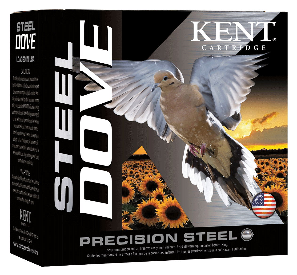 Kent Cartridge Steel Dove 20 Gauge 2.75" 7/8 oz #6 Shot - Box or Case