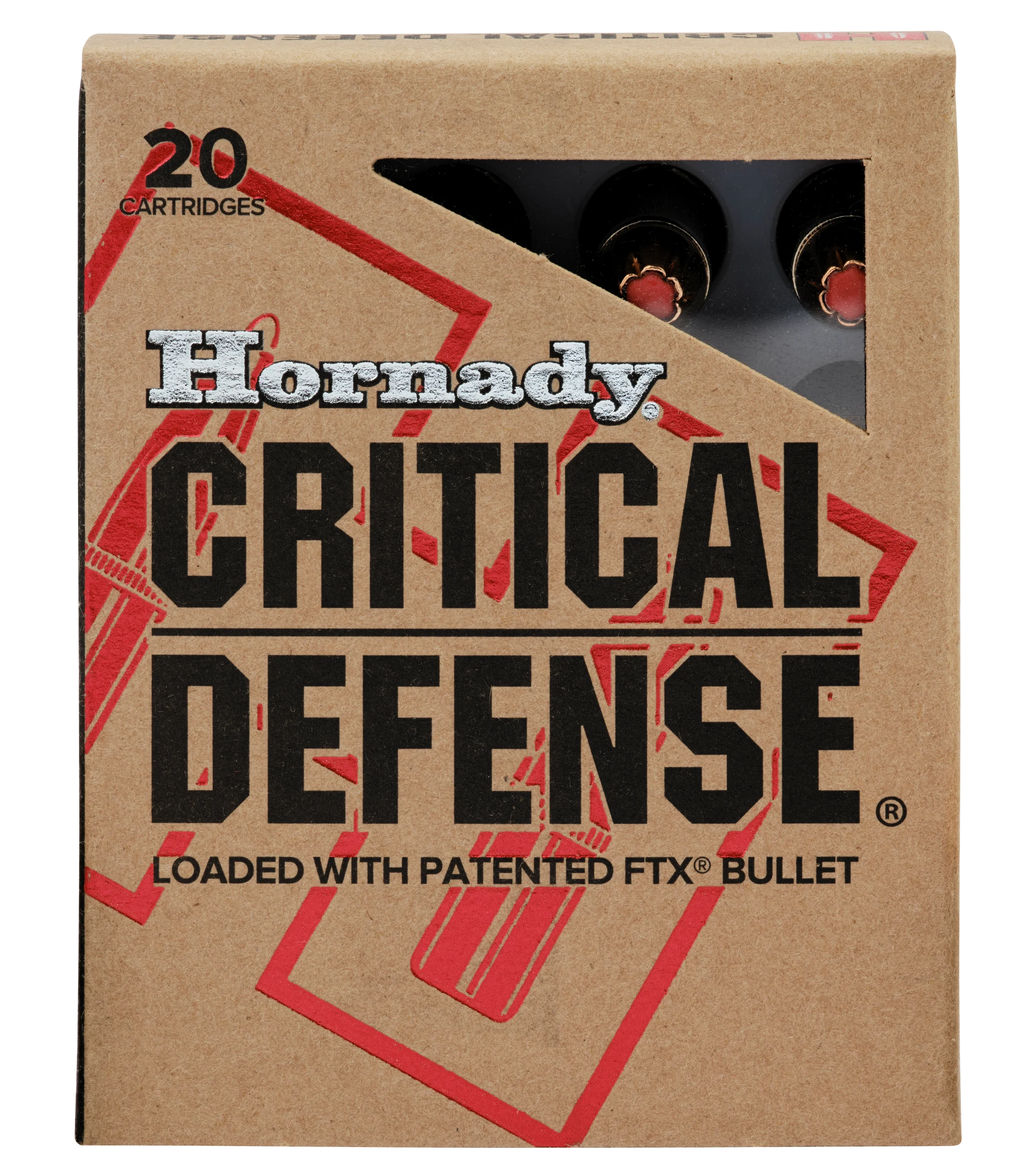Hornady Critical Defense 223 Rem 55gr FTX - Box or Case