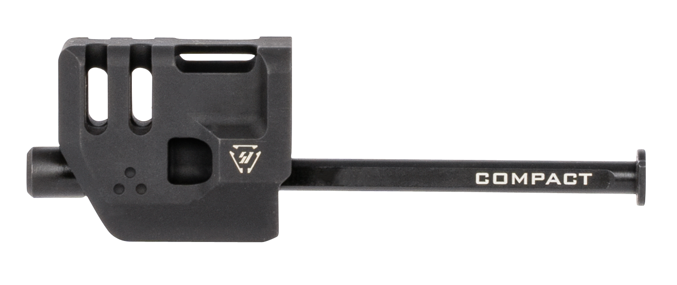 Strike Industries Mass Driver Compensator 9mm Luger 1.41" Glock 19 Gen4 Black Aluminum