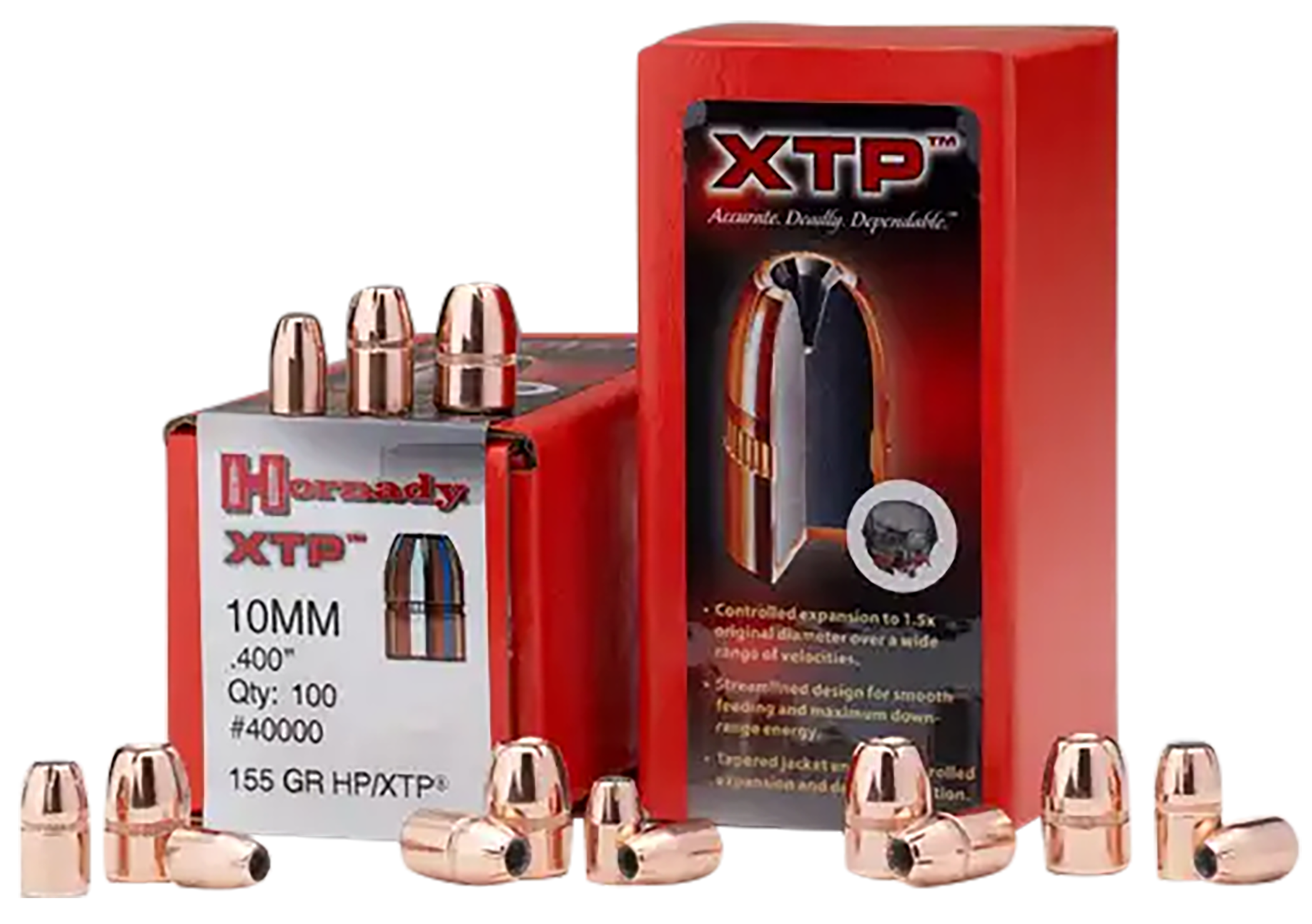 Hornady XTP 41 Cal .410 210 gr Hollow Point Reloading Bullets - 100/Box