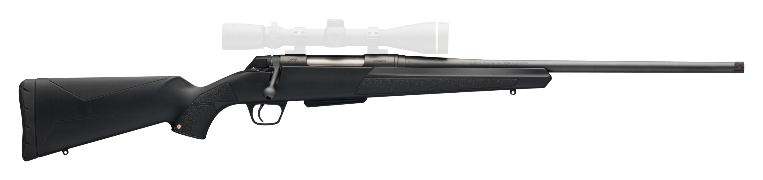 Winchester Guns XPR SR 6.5 PRC 20" 3+1 Bolt Action Rifle - Matte Black Synthetic Stock