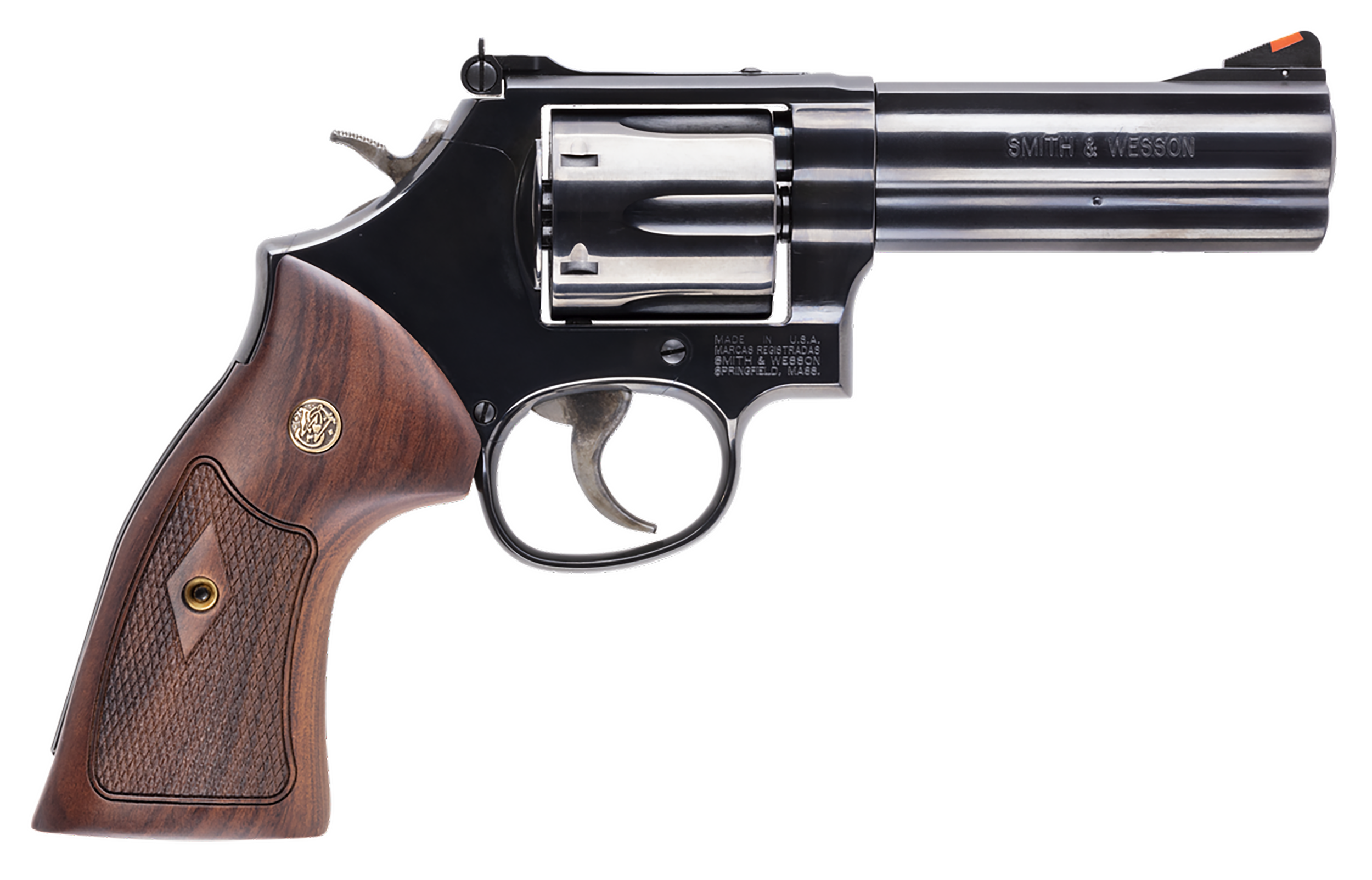 Smith & Wesson Model 586 Classic 357 Mag / 38 Special +P 4" 6-Shot Blued Revolver