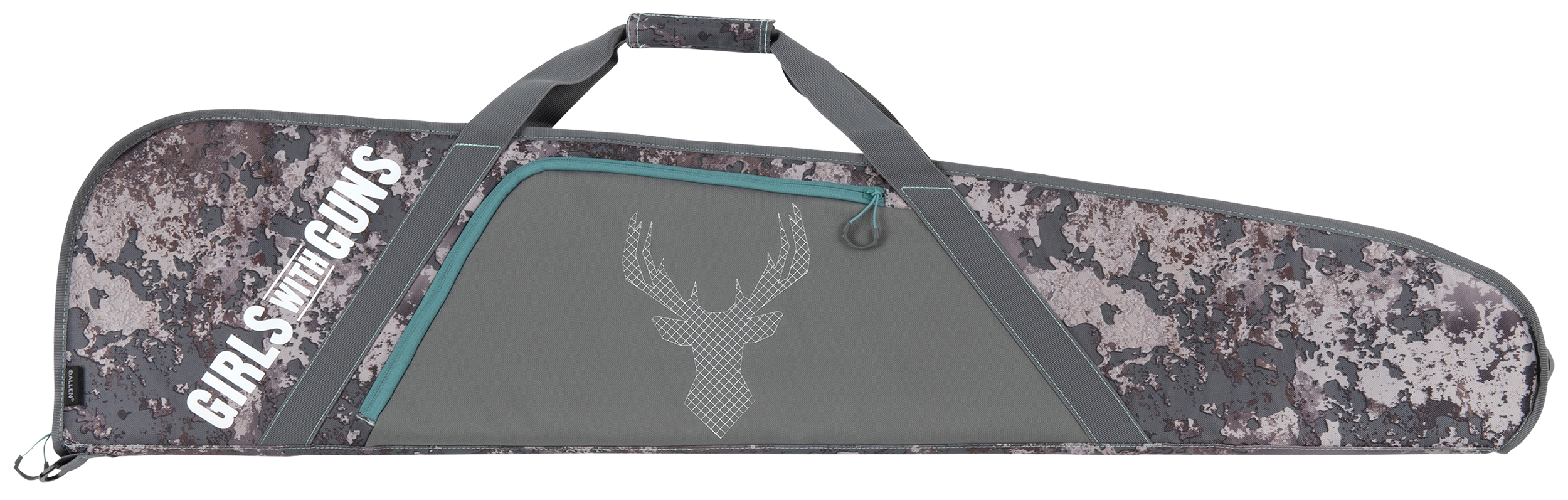 Girls With Guns Ten Point Dreams 46" Shade Camo Rifle Case - Locking Zipper