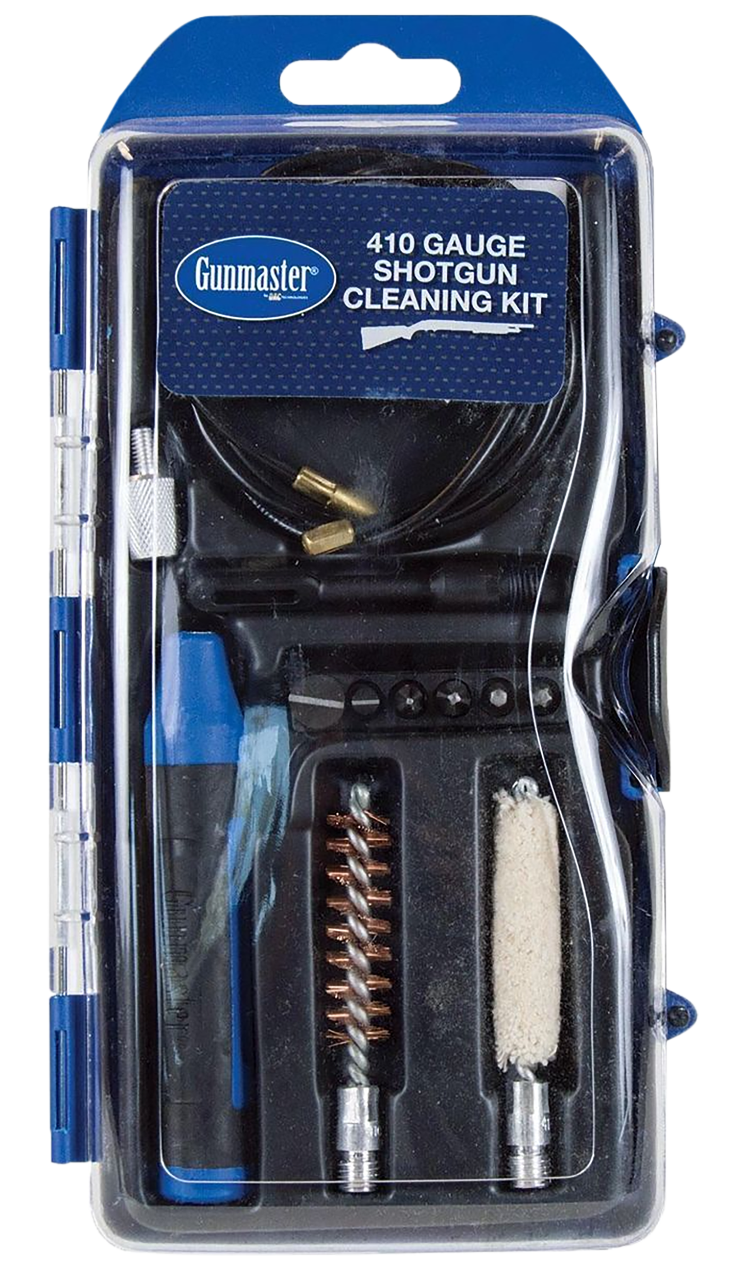 DAC GunMaster 410 Gauge Shotgun Cleaning Kit 14-Piece Black/Blue