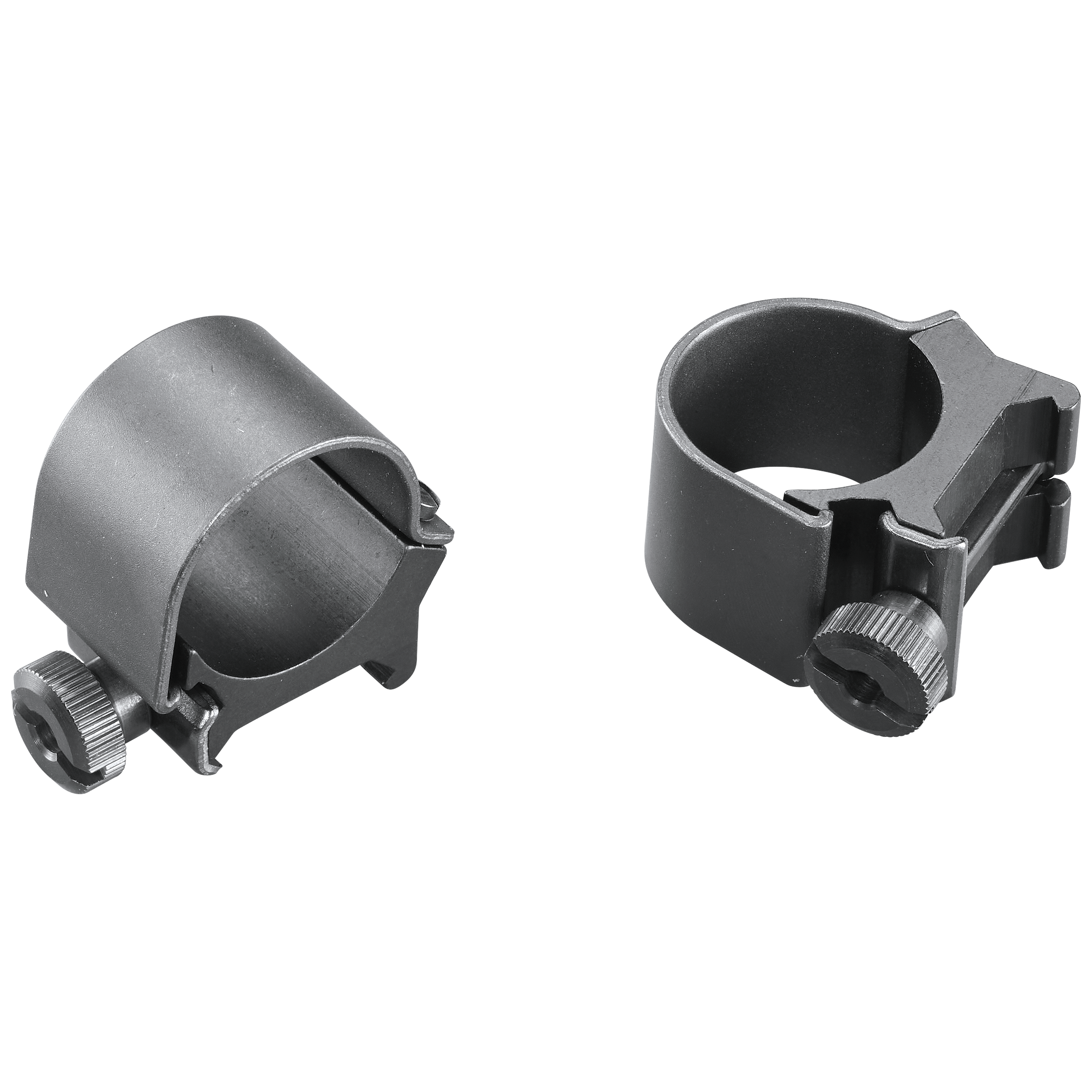 Weaver Mounts 49041 Detachable Top Mount Rings 1" Medium Matte Black Aluminum - Quick Detach