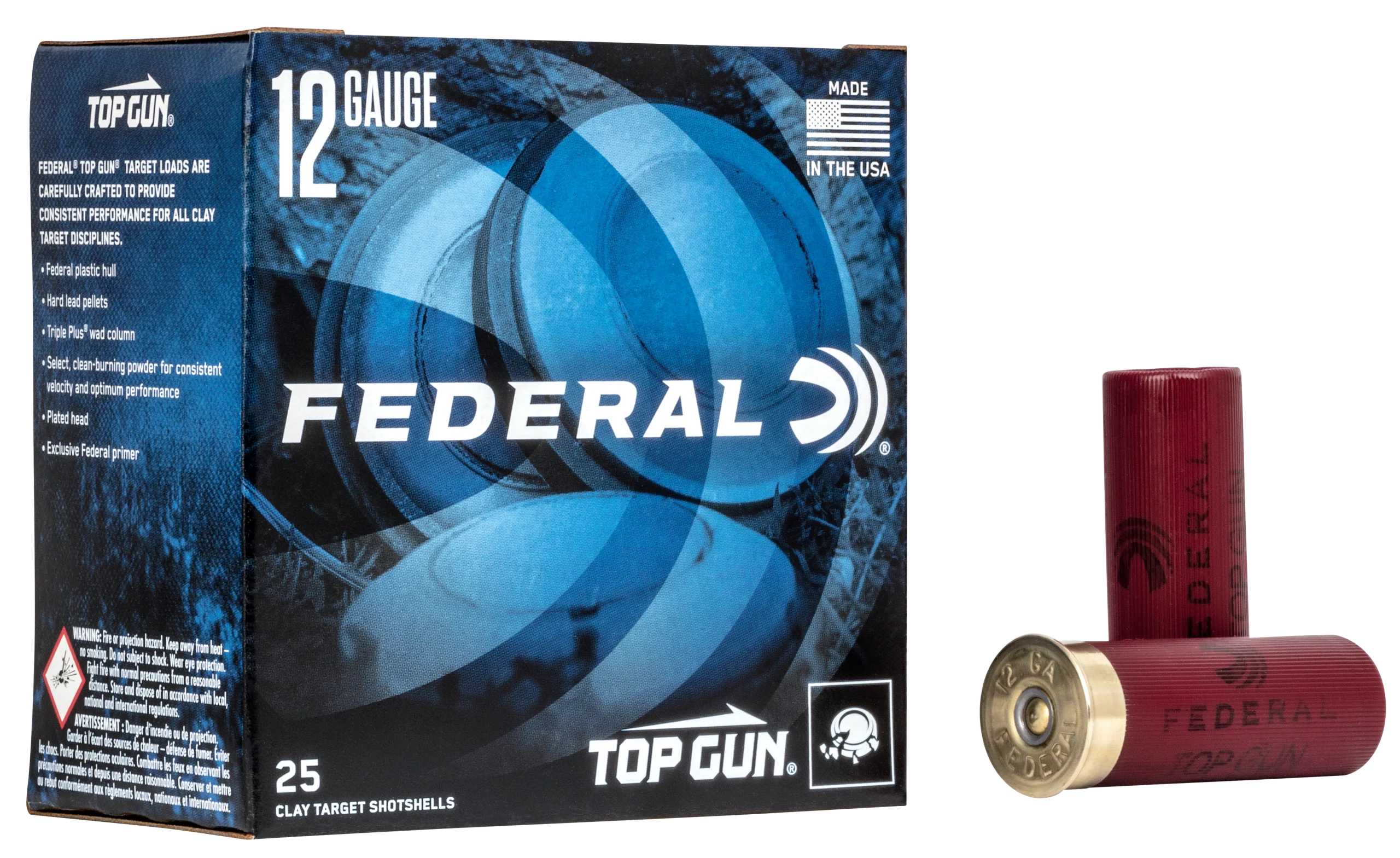 Federal Top Gun 12 Gauge 2.75" 1 oz 7.5 Shot - Box or Case