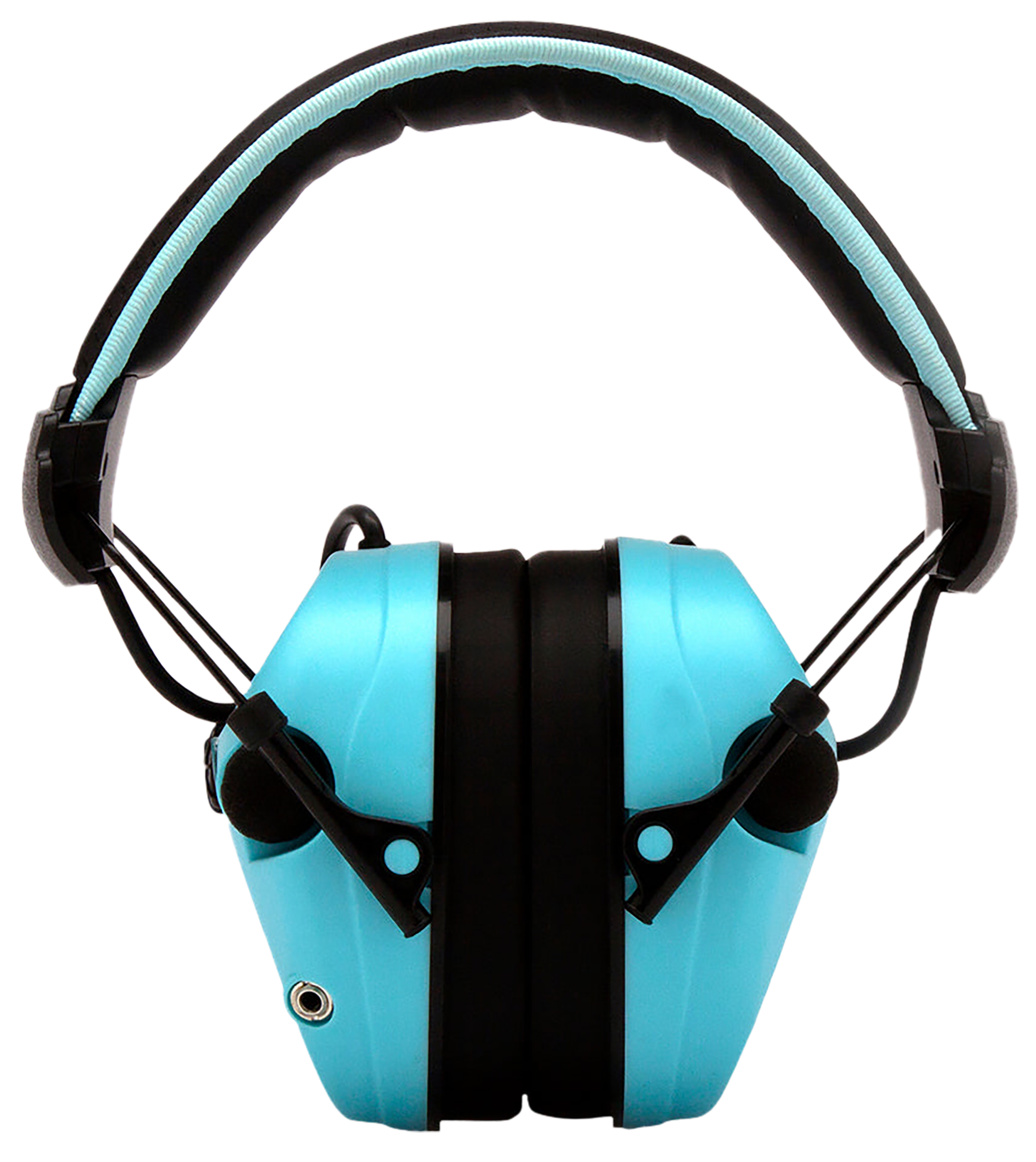 Pyramex Venture Gear Sentinel Electronic Muff 26 dB NRR Over the Head Powder Blue/Black