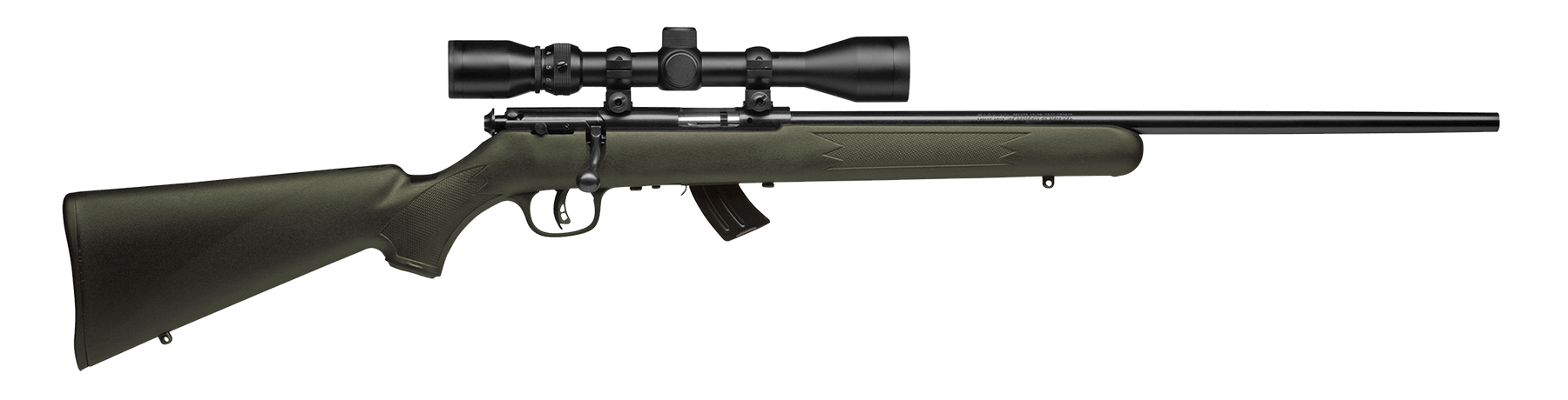 Savage Mark II FXP 22 LR 21" 5+1 Bolt Action Rifle - 3-9x40mm Scope