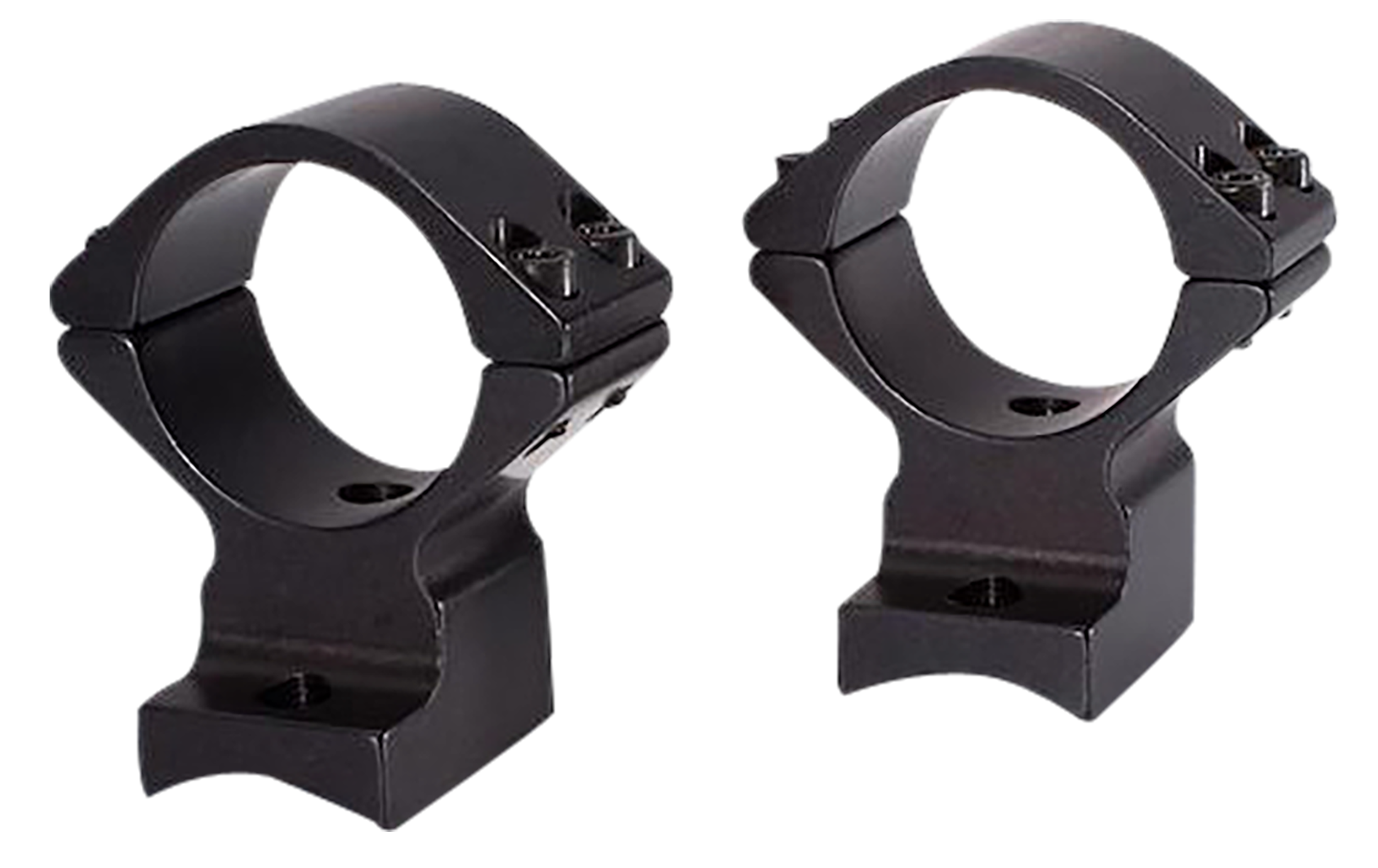 Talley 930734 Scope Mount/Ring Combo 1" Tube Weatherby Vanguard Low Rings - Black Anodized