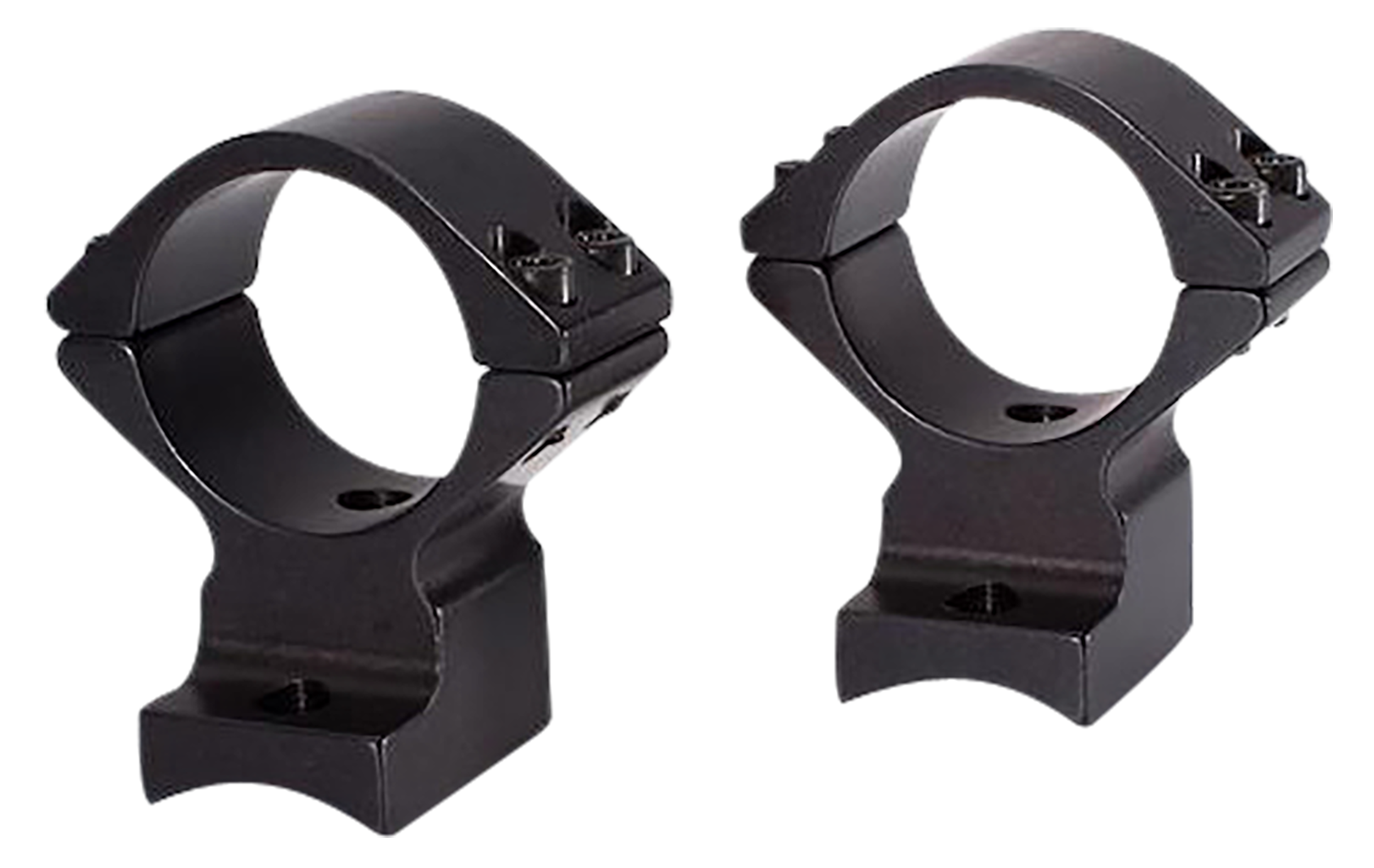 Talley 930702 Scope Mount/Ring Combo 1" Tube Winchester Model 70 Low Rings - Black Anodized