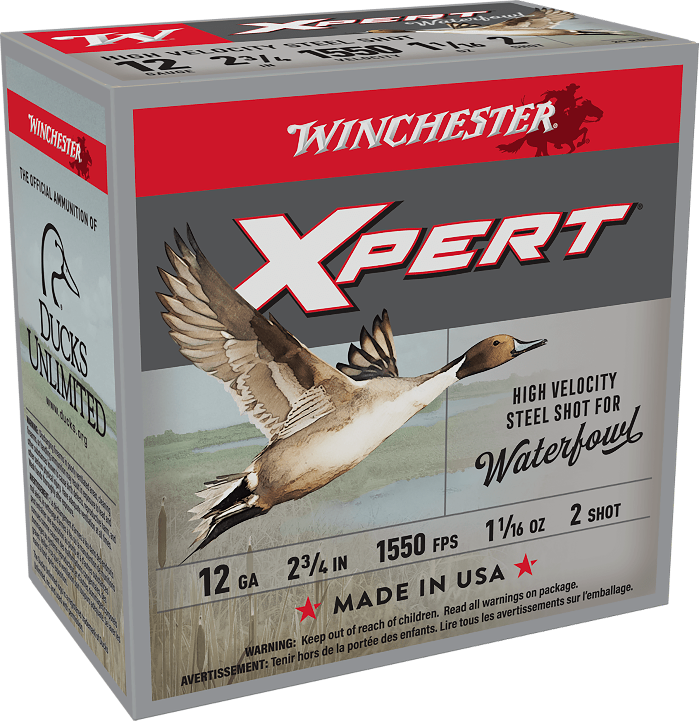 Winchester Ammo Super X Xpert High Velocity 12 Gauge 2.75" 1-1/16 oz #2 Shot 25 Rd - Box or Case