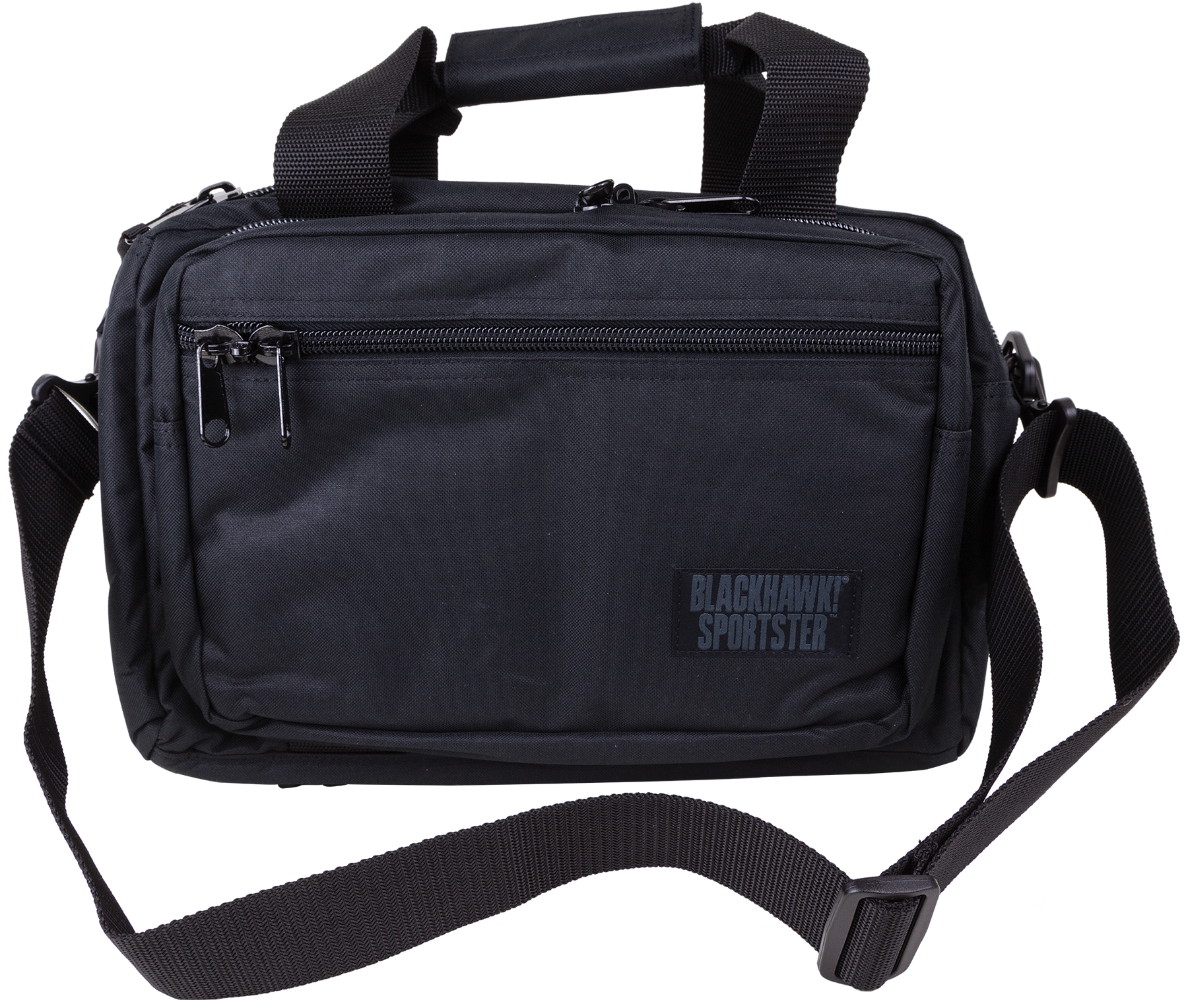 Blackhawk Sportster Deluxe Range Bag Black 600D Polyester - Holds 2 Handguns
