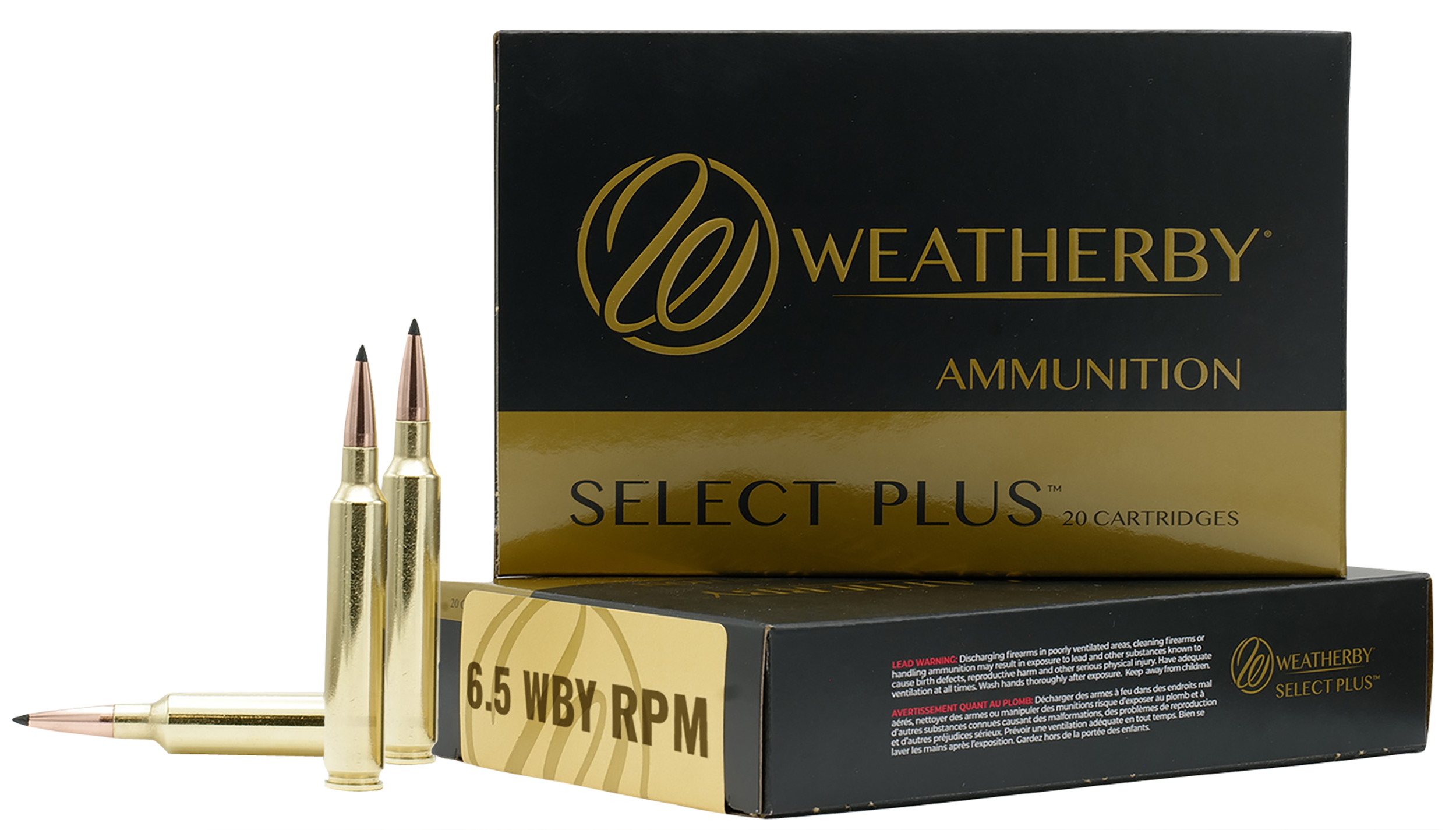 Weatherby Select Plus 6.5 WBY RPM 127gr Barnes LRX Lead Free 20rd - Box or Case