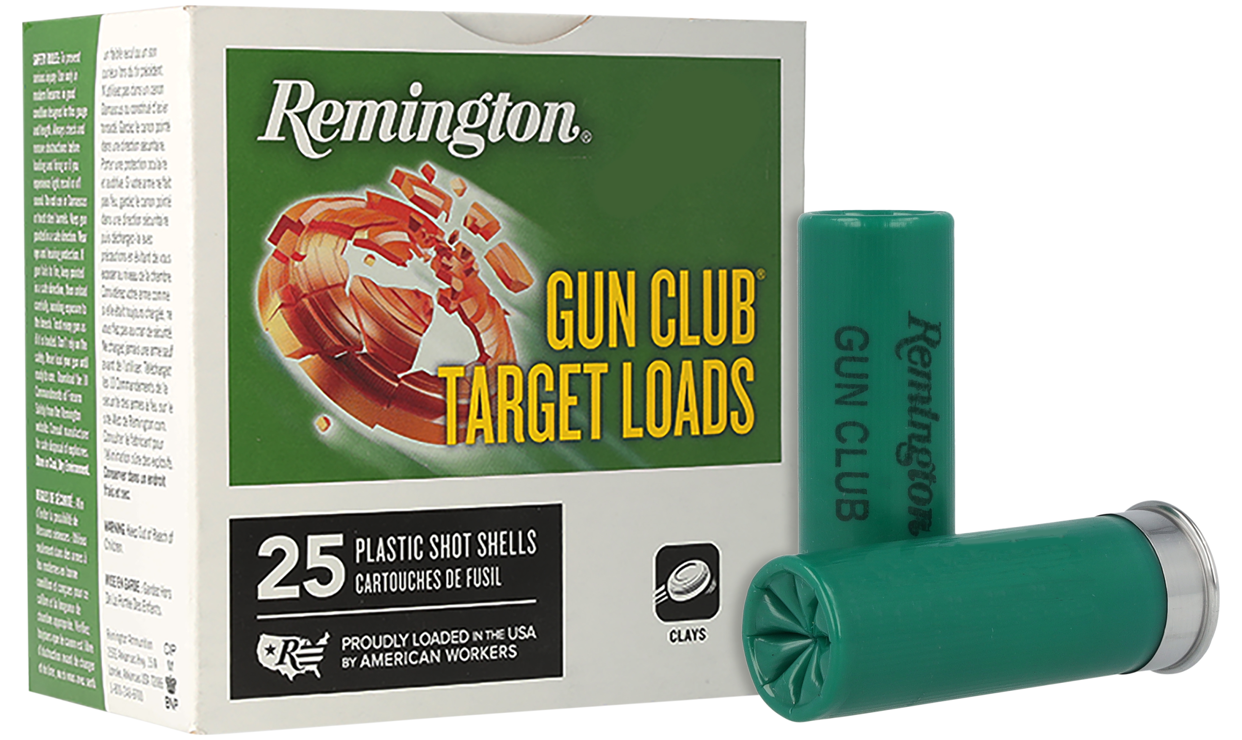 Remington Ammunition Gun Club 12 Gauge 2.75" 1 1/8 oz 7.5 Shot 25 Rd - Box or Case