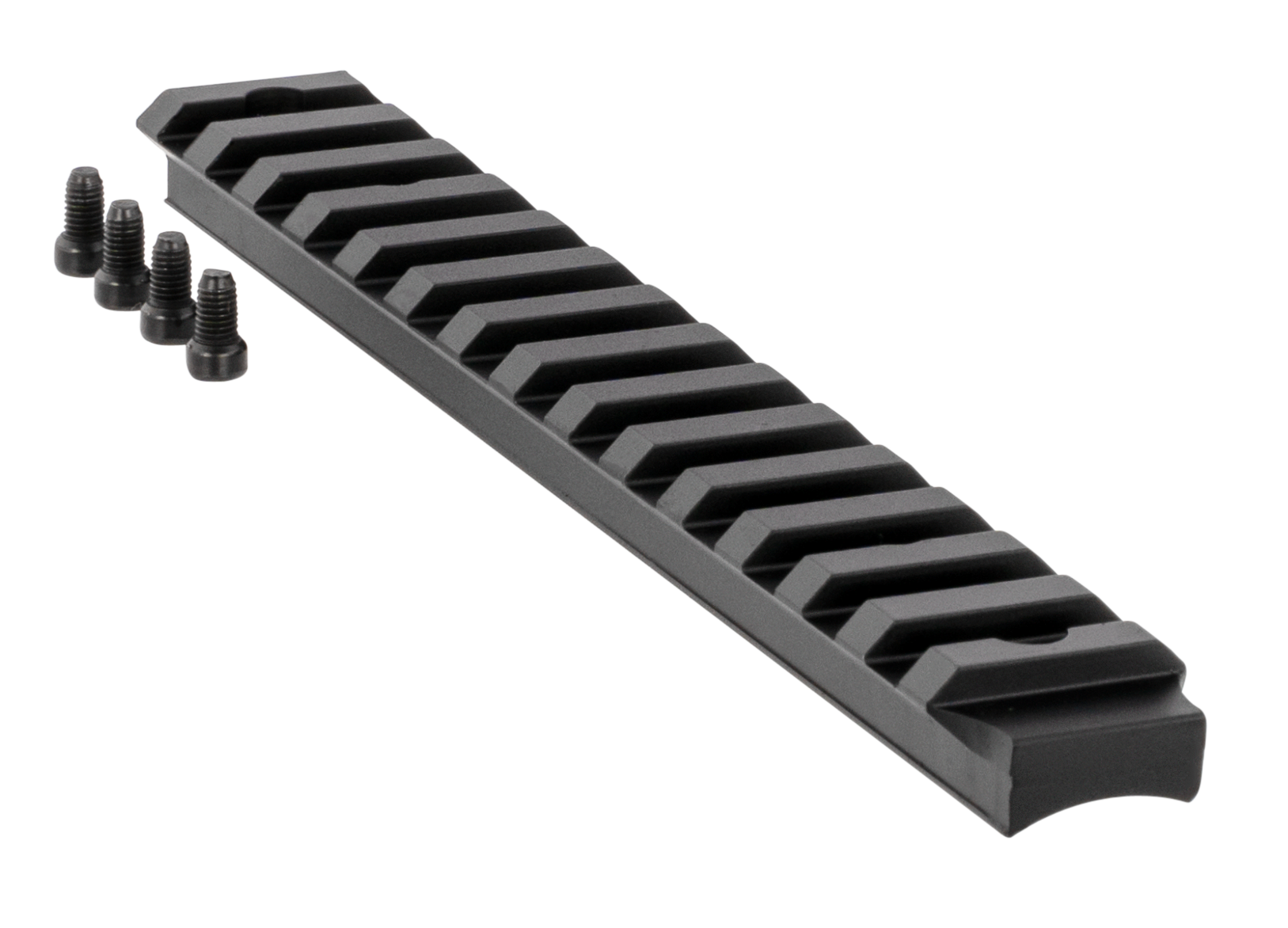 Ruger 90672 Picatinny Scope Base 6" Black Anodized Aluminum - American Rifle Long Action