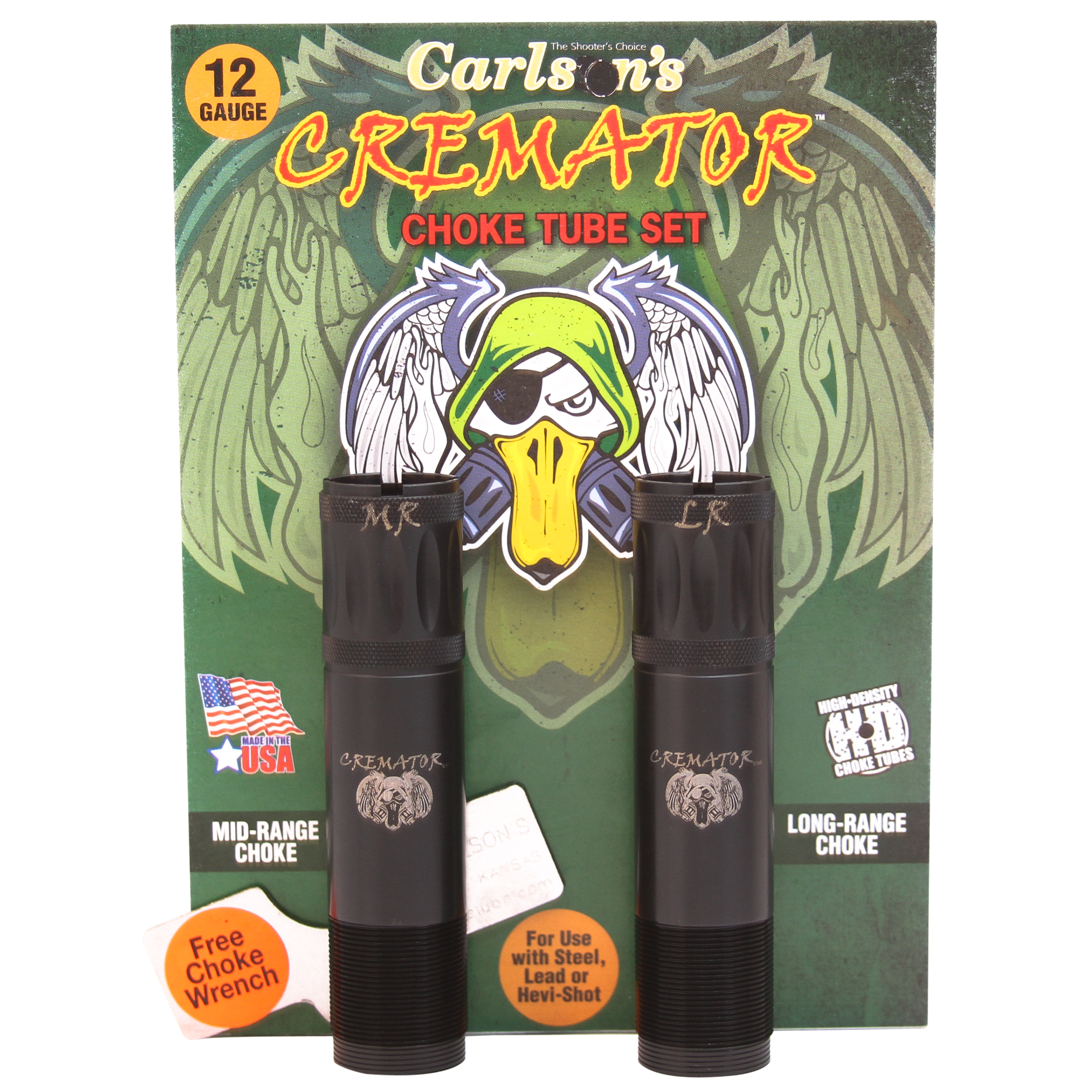 Carlsons 11622 Cremator 12 Gauge Invector Plus Mid/Long Range 2-Pack Non-Ported Choke Tubes