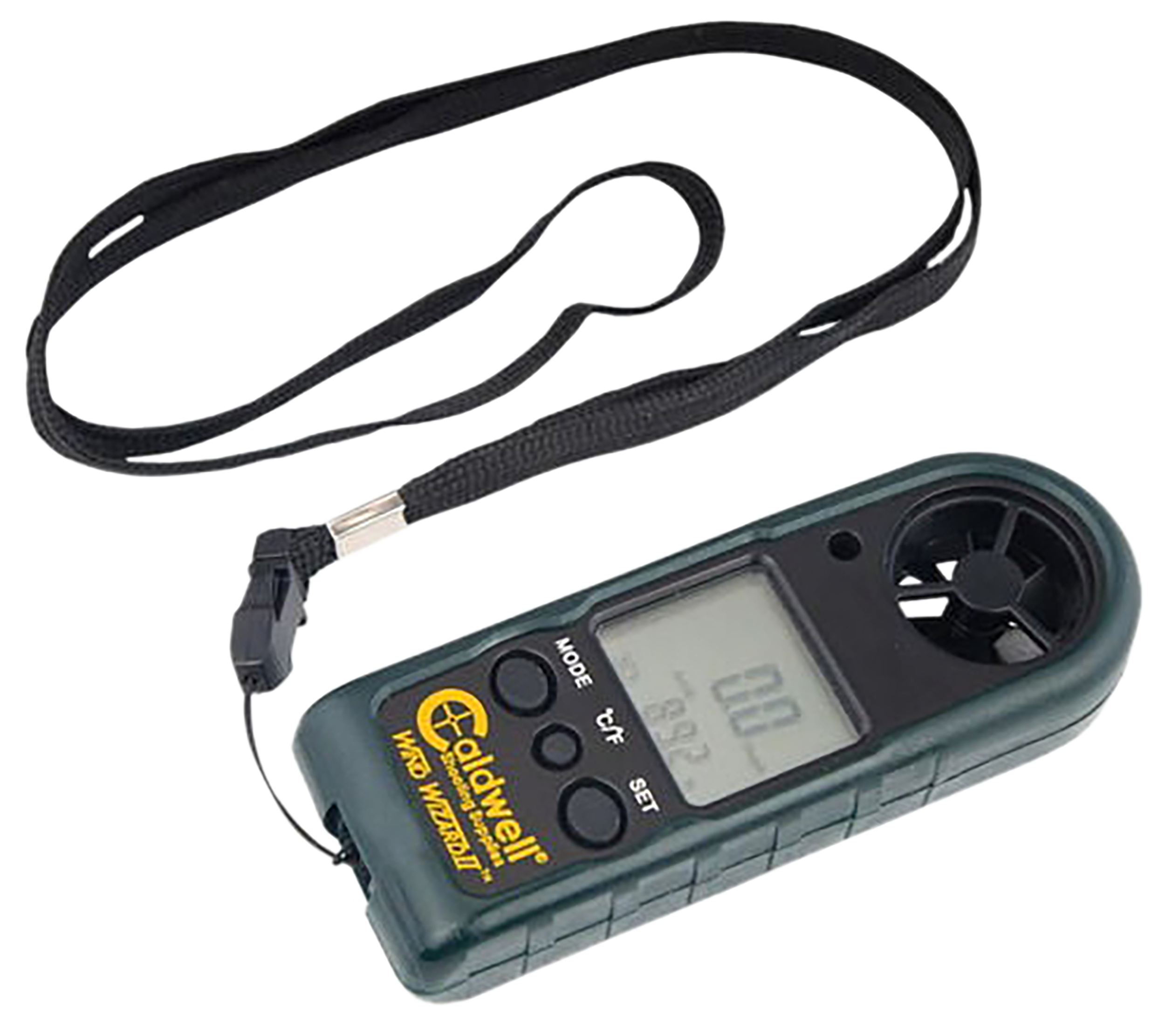 Caldwell Wind Wizard II Wind Speed Meter LCD Display CR2032