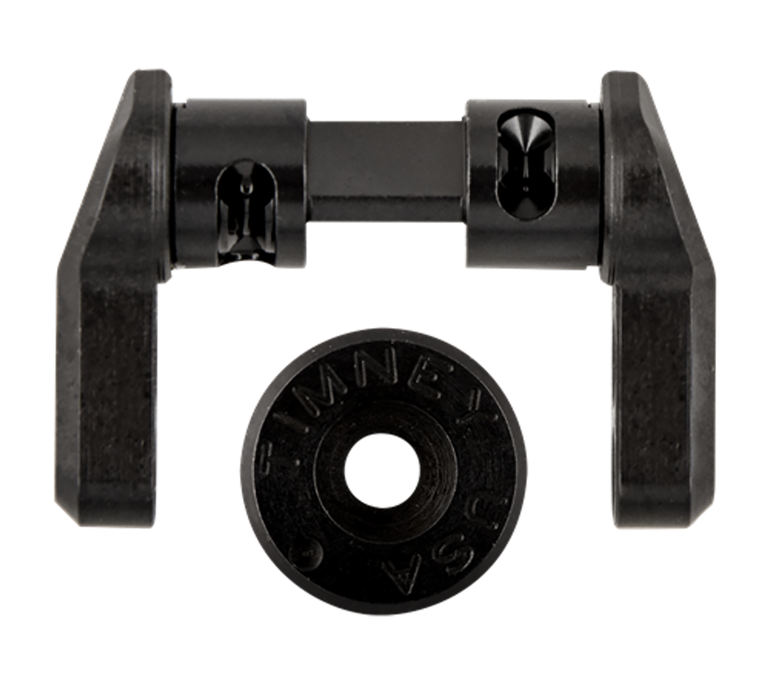 Timney Triggers 49ER Ambidextrous Safety Selector AR-15/AR-10 49/90 Degree - Black Steel